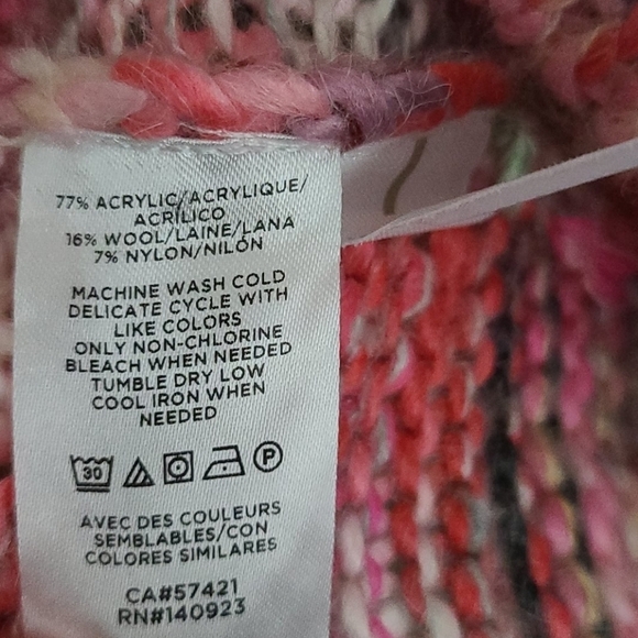 New Lou & Grey By Loft Spacedye Sweater Pullover - Picture 5 of 6